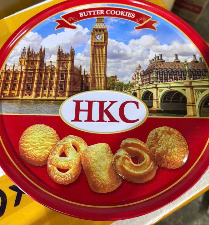 Hộp bánh Cookies HKC 350g